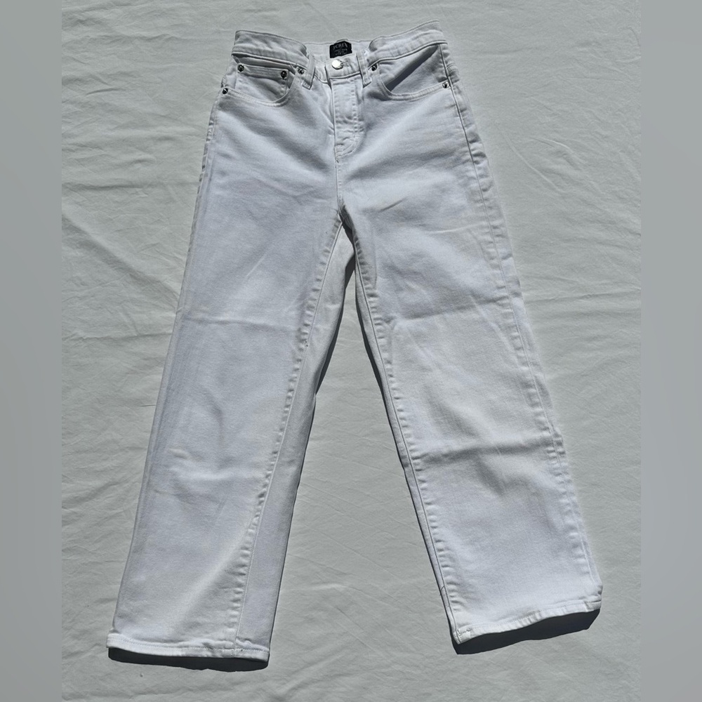 J Crew wide leg crop jeans